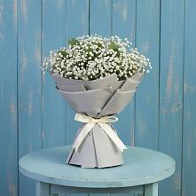 Букет цветов из:  Гипсофила в Усть-Коксе