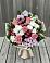 Букет цветов из: Альстромерии, Гвоздики, Розы и Хризантемы в Усть-Коксе