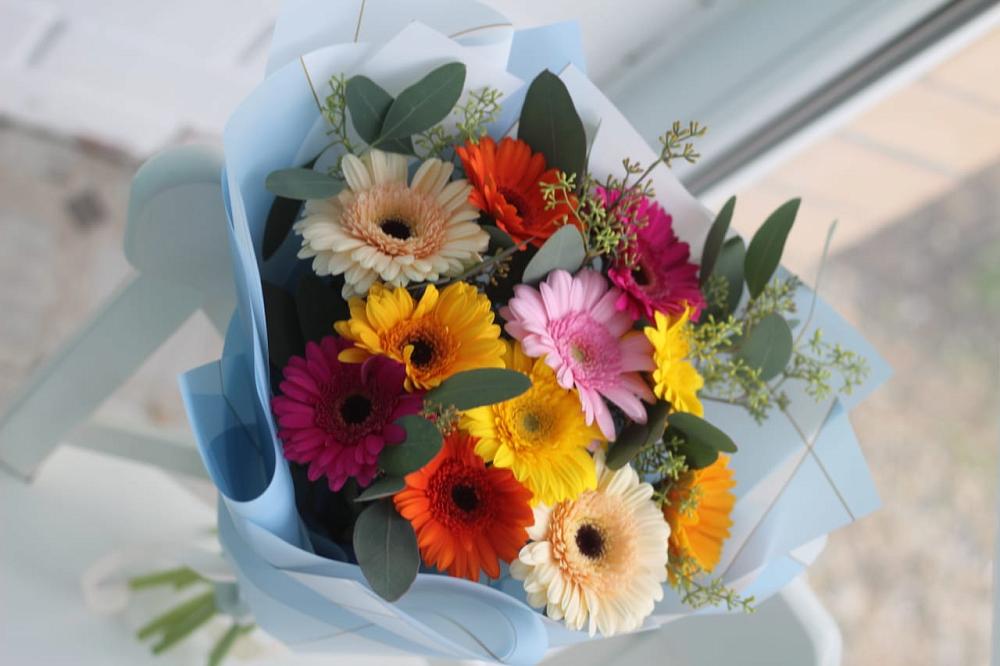 Букет цветов из: Герберы в Усть-Коксе