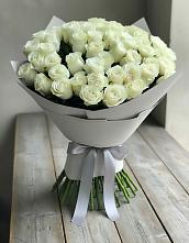 Букет 35 Белых роз в Усть-Коксе