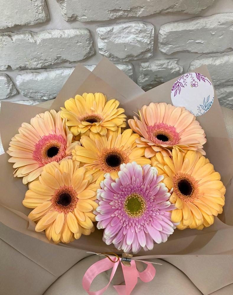 Букет цветов из: Герберы в Усть-Коксе