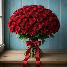 Букет Красные розы Блэк Меджик в Усть-Коксе