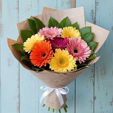 Букет цветов из:  Герберы в Усть-Коксе
