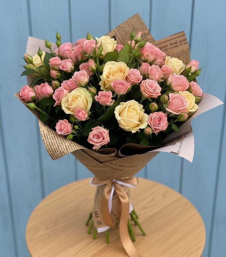 Букет цветов из: Розы в Усть-Коксе