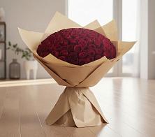 Букет 101 Красная роза в Усть-Коксе