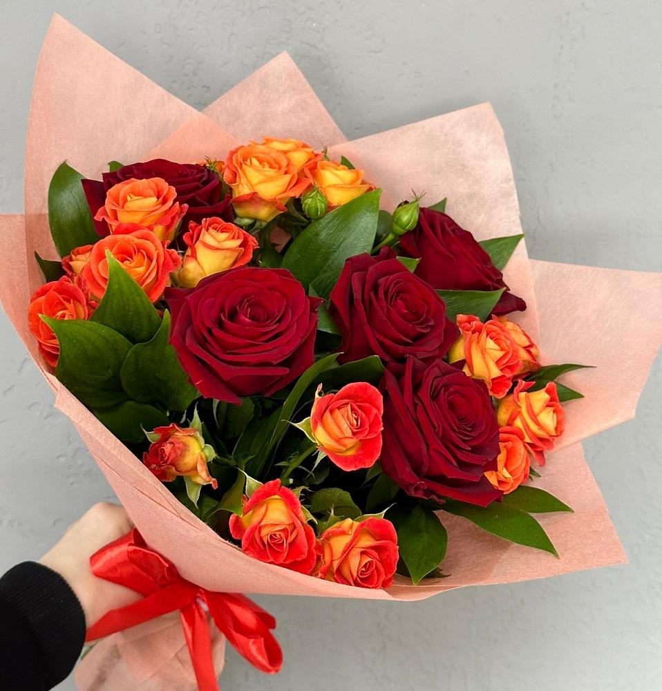 Букет Любовь и восторг в Усть-Коксе