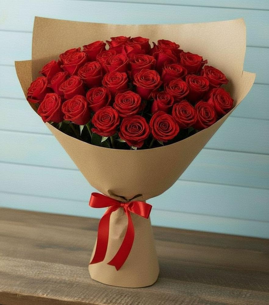 Букет Красные розы Милано в Усть-Коксе