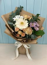 Букет цветов из:  Герберы и Хризантемы #REPLACE_PRED# Усть-Коксе