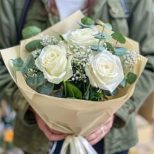 Букет Нежные грёзы в Усть-Коксе Букет цветов из: Розы в Усть-Коксе