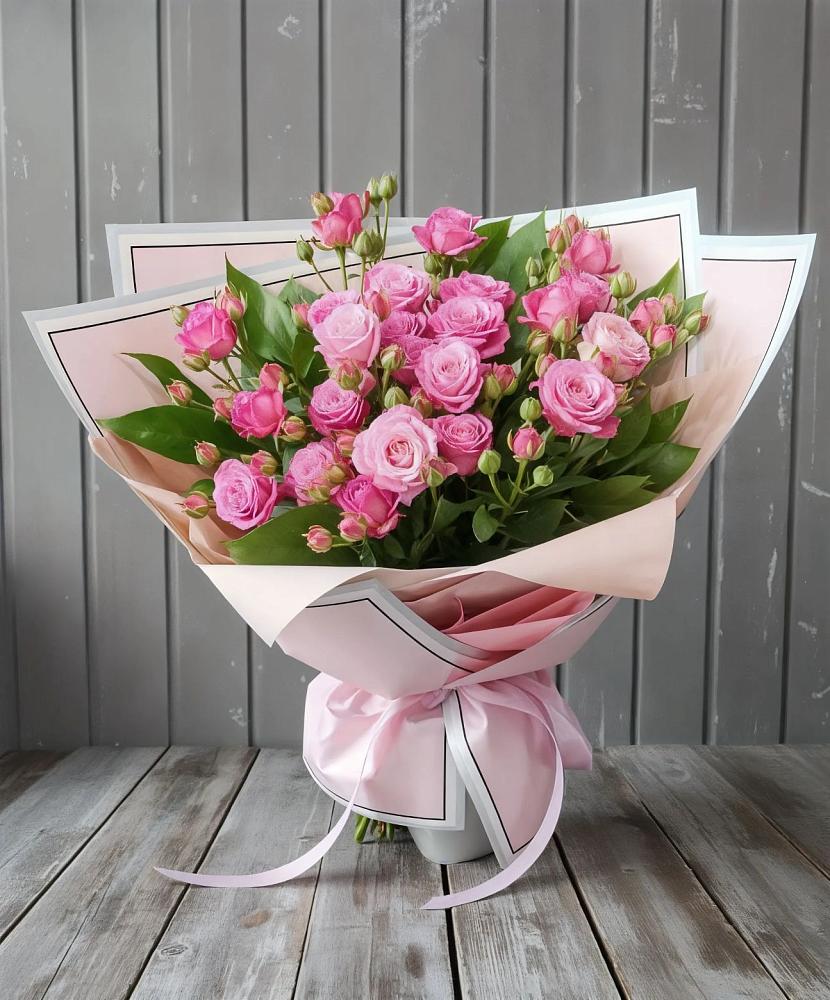 Букет Розовый кустик в Усть-Коксе