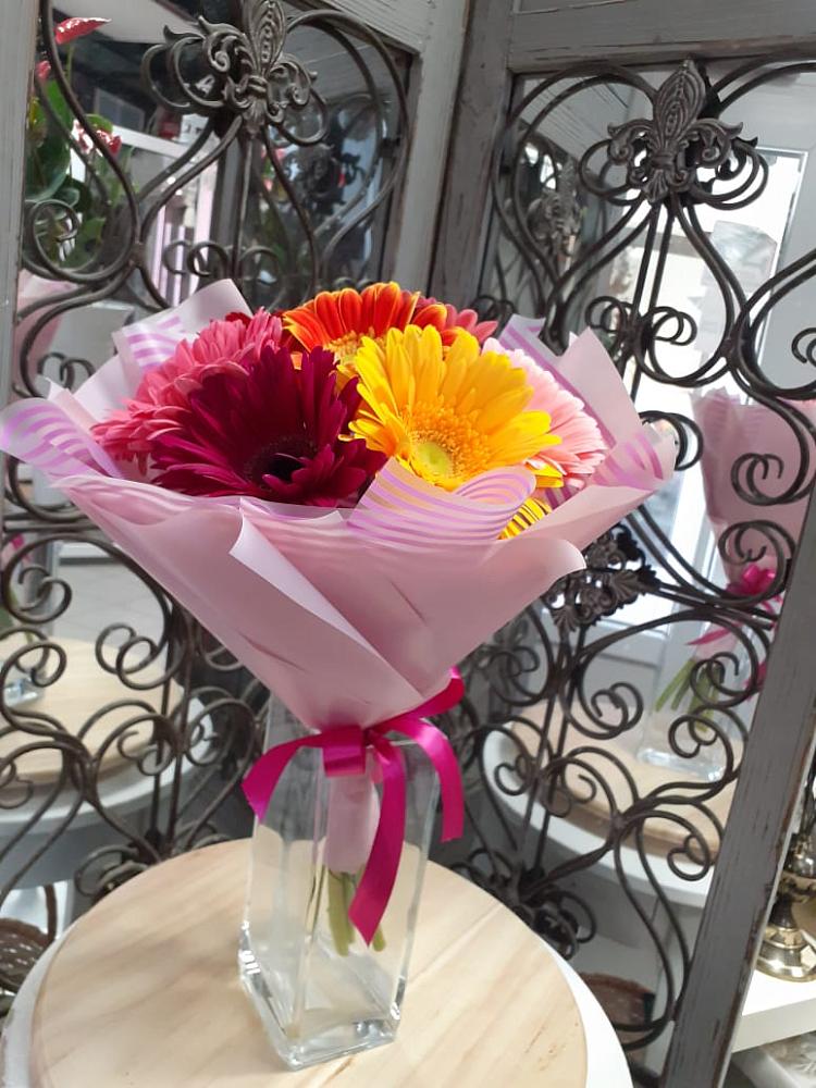 Букет цветов из: Герберы в Усть-Коксе