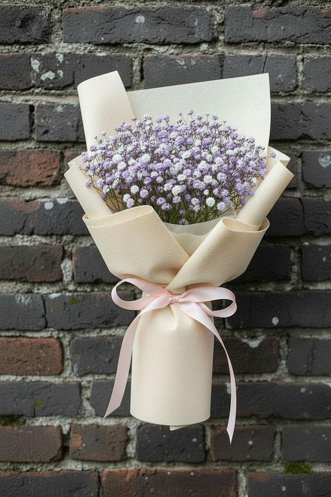 Букет цветов из: Гипсофила в Усть-Коксе