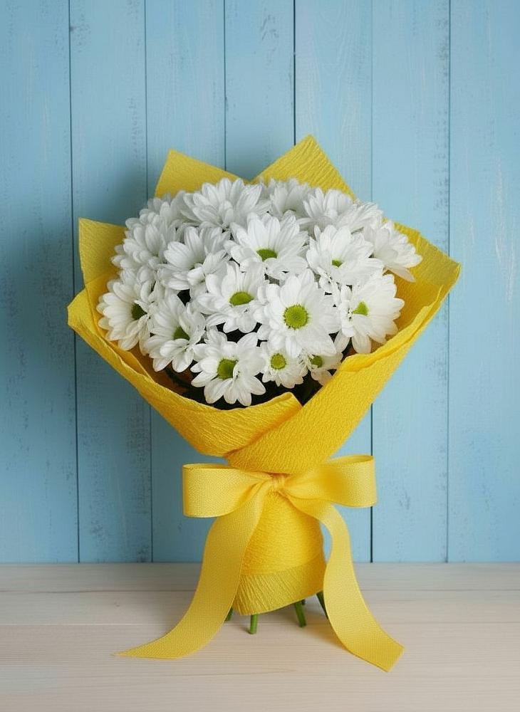 Букет цветов из: Хризантемы в Усть-Коксе