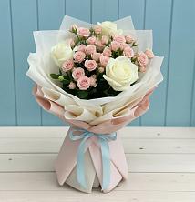 Букет цветов из:  Розы в Усть-Коксе