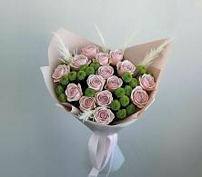 Букет цветов из:  Розы и Хризантемы в Усть-Коксе