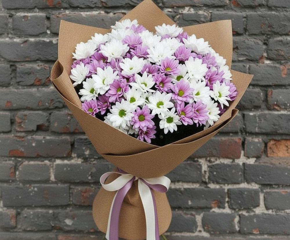 Букет цветов из: Хризантемы в Усть-Коксе