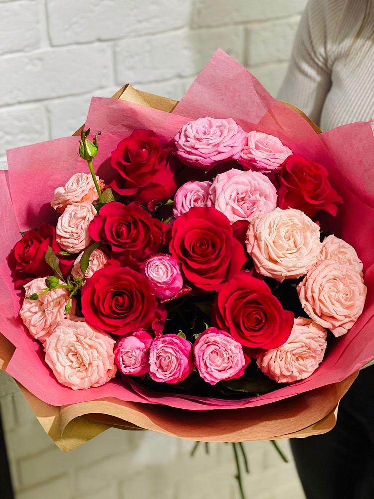 Букет цветов из: Розы в Усть-Коксе