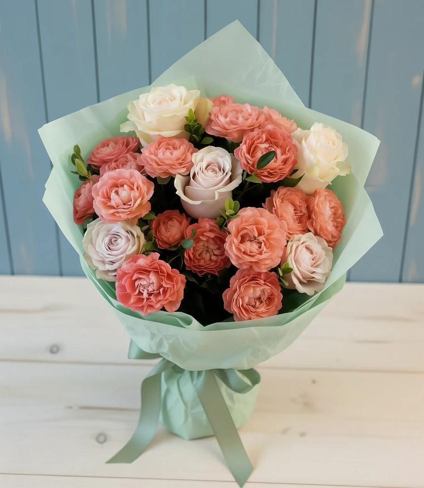 Букет цветов из: Розы в Усть-Коксе