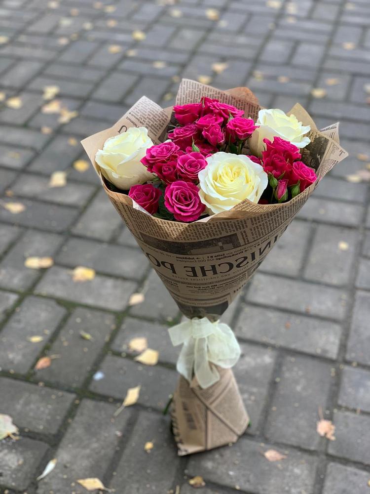 Букет цветов из: Розы в Усть-Коксе