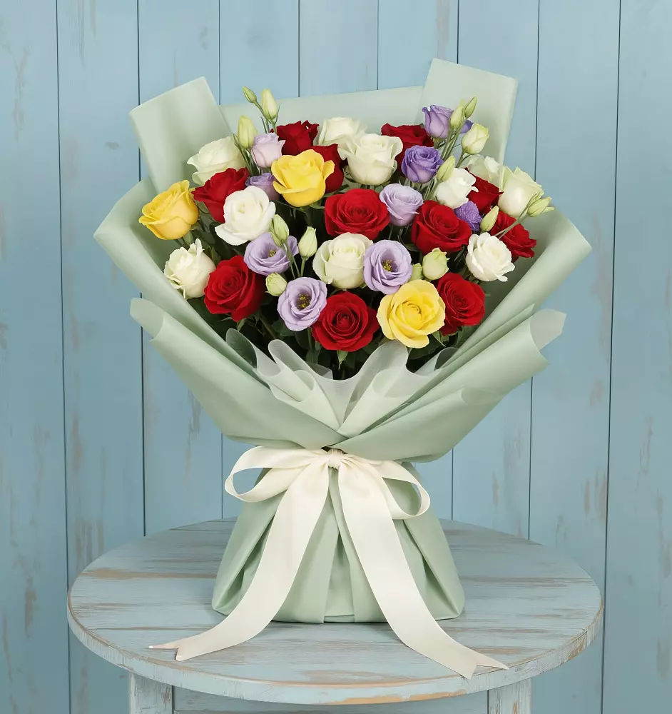 Букет цветов из: Розы в Усть-Коксе