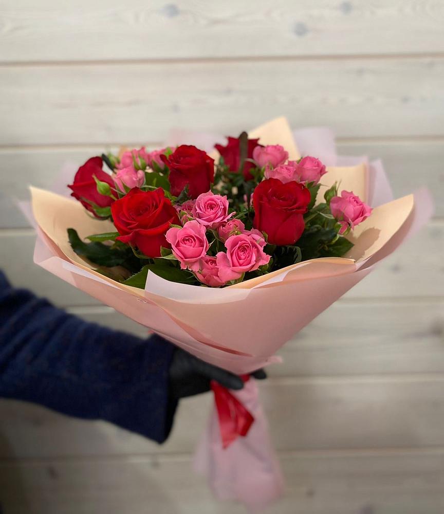 Букет цветов из: Розы в Усть-Коксе