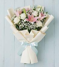Букет цветов из:  Лилии в Усть-Коксе
