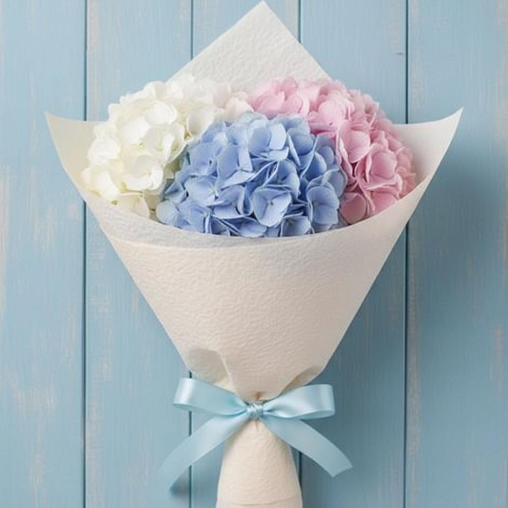 Букет цветов из: Гортензия в Усть-Коксе