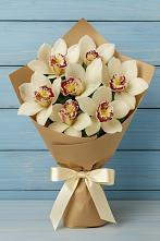 Букет цветов из:  Орхидеи и Розы в Усть-Коксе