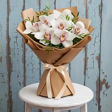 Букет цветов из:  Орхидеи и Розы в Усть-Коксе